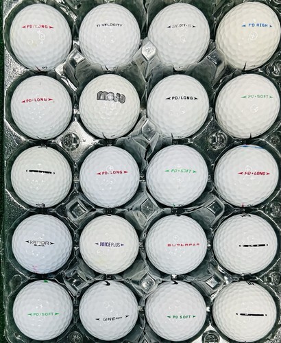 100 (4/5A) Nike Assorted Used Golf Balls Near Mint Condition FREE SHIPPING (769) - Picture 3 of 9