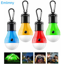 Tent Lamp Portable LED Tent Light 4 Packs Clip Hook Hurricane Emergency Lights L