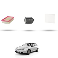 Hoffcar Set Service - 3 Filter Kompatibel Mit VW Golf IV (1J1 1J5) 1.6 75Kw D