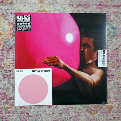 Idles Ultra Mono Yolk LP Partisan PTKF21867 Ultra Sound CD Rough Trade Exclusive