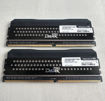 Team Group T-Force Dark Pro 2X8GB-16GB 3200 (TDPGD48G3200HC14ABK) CL14-14-14-31