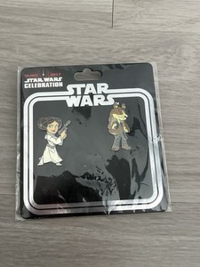 2017 Star Wars Celebration Exclusive JAR JAR BINKS & Princess Leia Pins