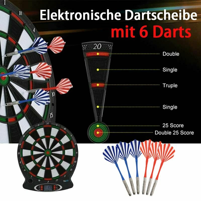 Beschäftigt, verlobt Zuhause Zeitplan dartpfeile elektronisches dart