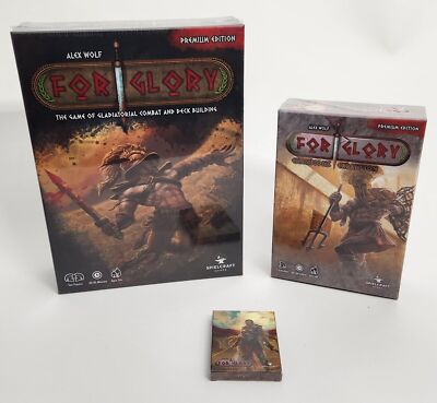 For Glory Kickstarter Premium Edition All-IN - by Spielcraft SEALED