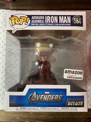 その他 Funko Pop Ironman Amazon Assemble Funko Pop! Deluxe Marvel Avengers Assemble: Iron Man Amazon