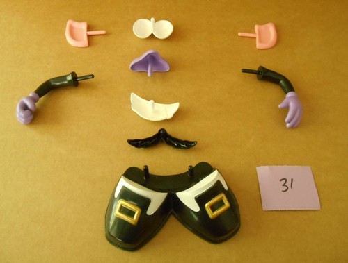 Mr Potato Halloween Pumpkin Push In Accessories P31 - Picture 2 of 2