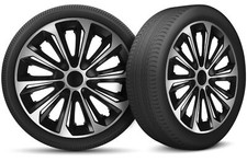 Auto Radkappen Radzierblenden 4 Set passend für alle Stahlfelgen 14'' 15'' 16''