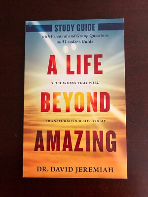 Life Beyond Amazing Study Guide (2022, Paperback) By David Jeremiah