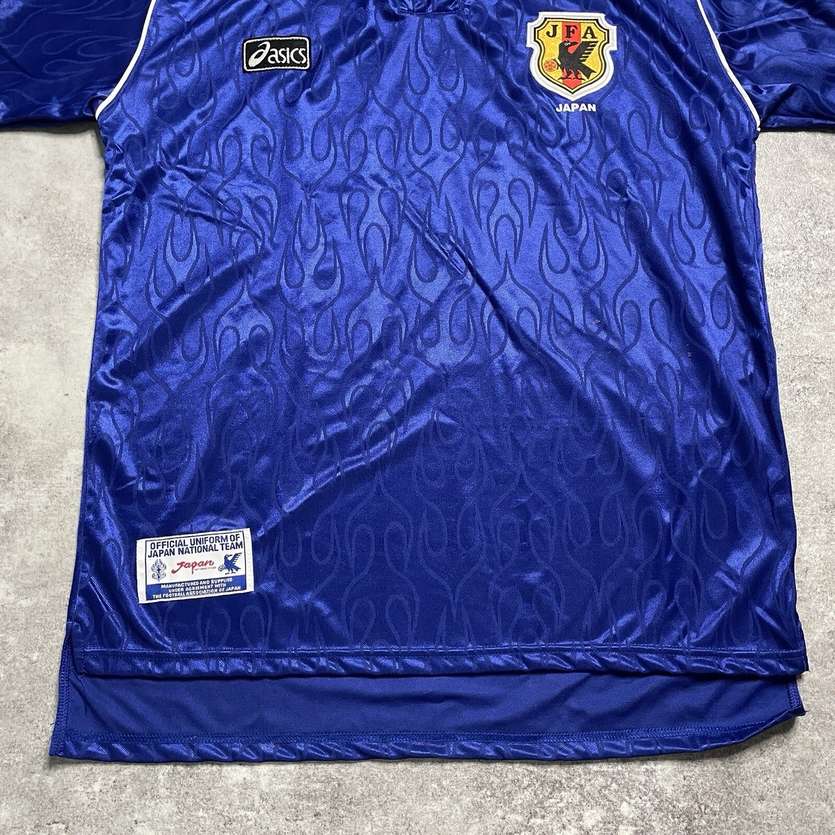 1998 Japan asics Home jersey France World Cup Made In 1998 Japan asics Home jersey France World Cup Made In