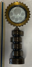 FELICIANO BEJAR, MAGISCOPIO CRISTAL Y ACERO ESCULTURA "PATRÓN PATA" 1986 10" 110