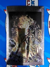 Terminator #1 Dynamite 2024 CVR P 1:20 Ross Burning Earth Foil Variant