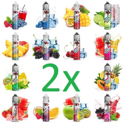 2 x IVG Aroma je 10ml Longfill Flavour für je 60ml E-Zigaretten E-Liquid