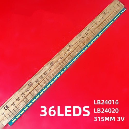 Nuova striscia LED 36/80 lampade per BenQ gl2450 gl2460 M240HW02 M240HW01 - Foto 2 di 4