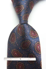 New Classic Paisley Green Brown JACQUARD WOVEN 100% Silk Men's Necktie Tie