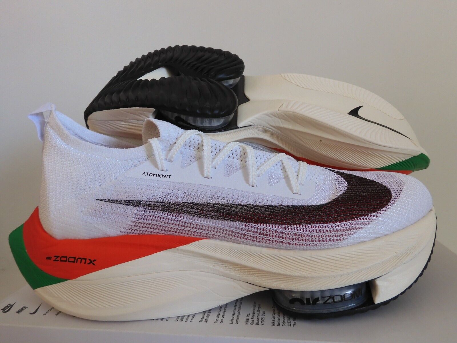 Patológico pesadilla reforma NIKE AIR ZOOM ALPHAFLY NEXT% EK &#034;ELIUD KIPCHOGE&#034; KENYA SZ 12.5  [DD8877-101] | eBay