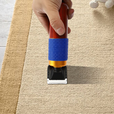 Vibration Rug Trimmer Carpet Shear Carpet Carving Clipper w/Guide Carpet Trimmer