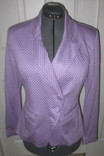 CAbi The Maverick Imperial Blazer Sugar Plum Lavender Purple Womens Sz Medium M