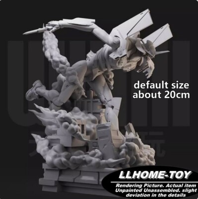 Anime Robot The First Breaking City Resin 3D Print GK Figure DIY Model