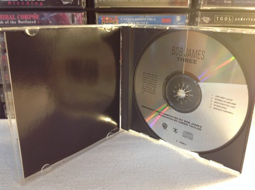 BOB JAMES THREE JAZZ FUSION CD '76 WARNER OG RUDY VAN GELDER HUBERT LAWS OOP EX - Foto 2 di 4