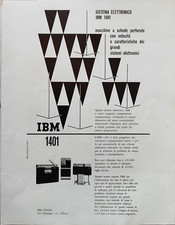 IBM 1401 Advertising Electronic Computer 1 Page 1959 Original