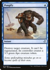 NM Pongify, MTG, Time Spiral Remastered, Magic the Gathering, 79