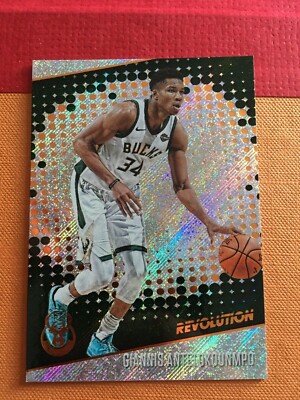 Giannis Antetokounmpo 2017-18 Panini Revolution G12 #76 Milwaukee