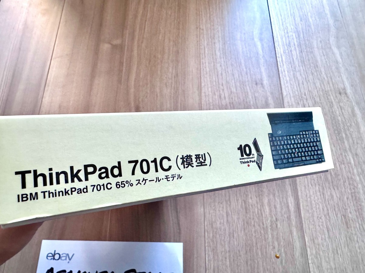 IBM ThinkPad 701C 65% Plastic Model Replica 10th Anniversary
