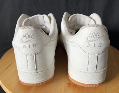 NIKE Air Force 1 2013 WHITE Low - Gum Medium Brown🔥 SIZE 13