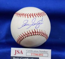 Eric Gagne JSA Coa Autograph Major League OML Signed BasebaLL