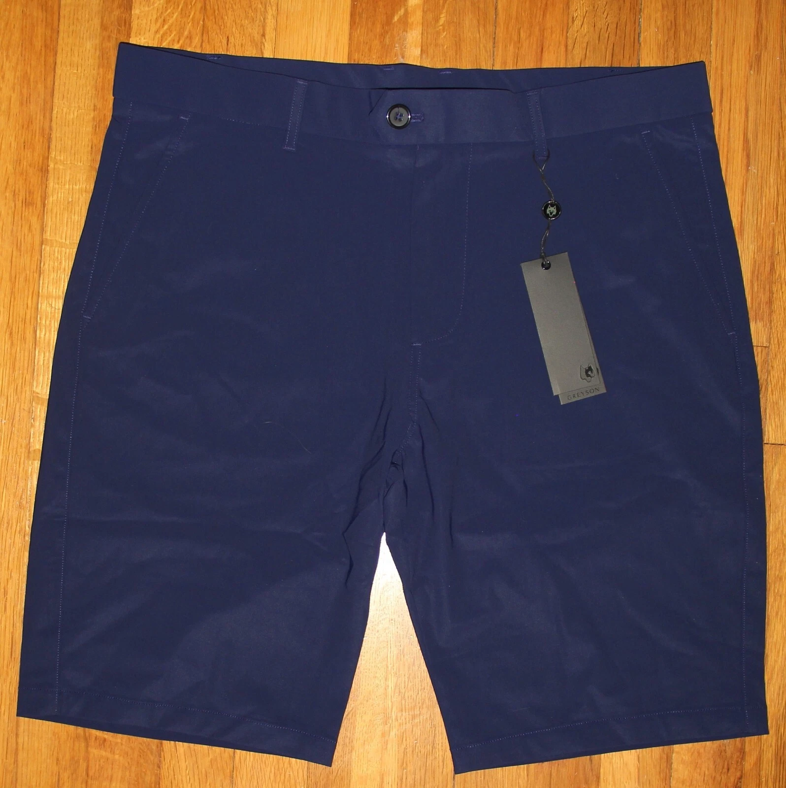 Greyson Montauk Golf Shorts Mens 34 36 38 40 Maltese Blue New $118 MCLSCB20