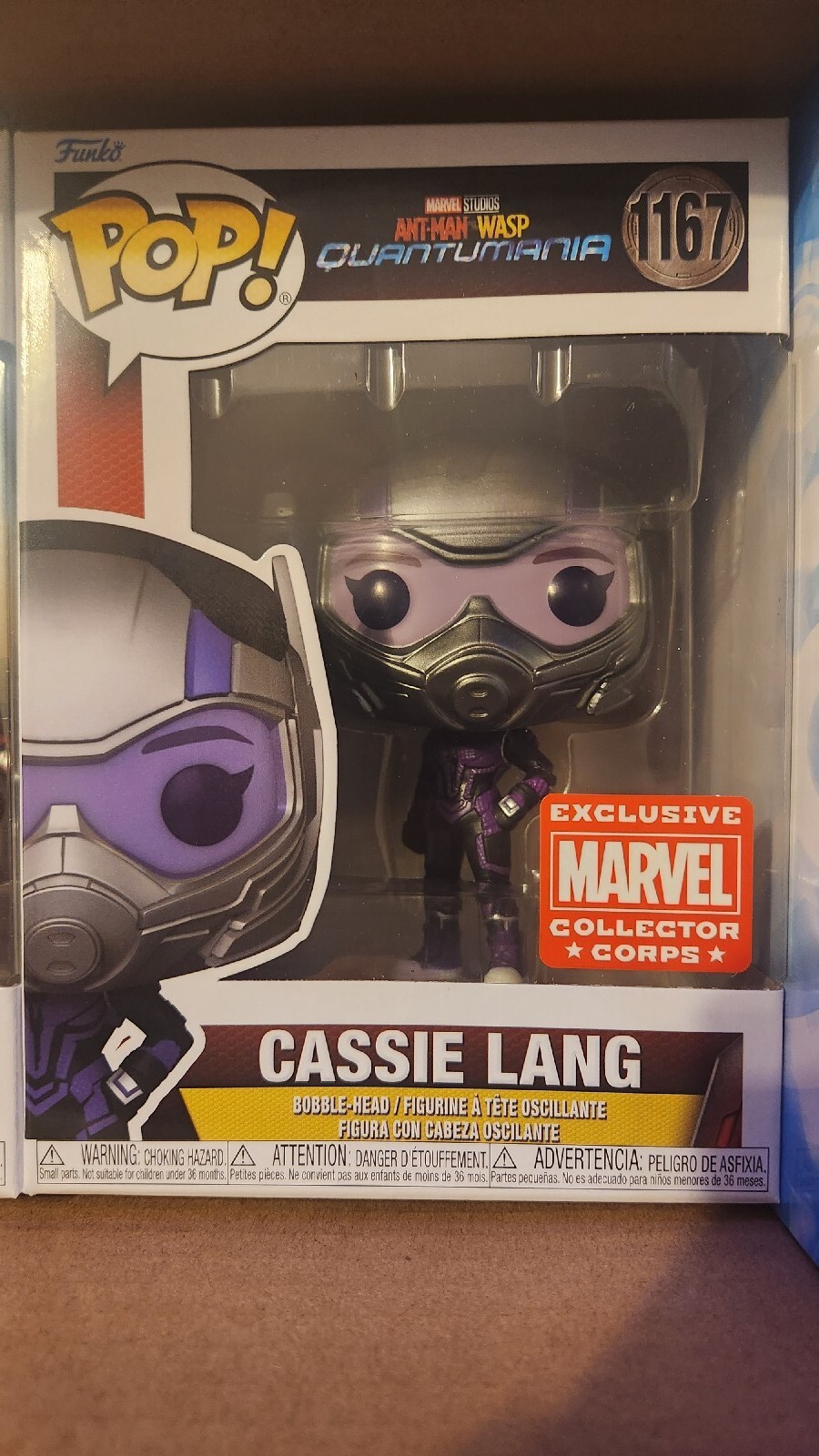 Figurine Pop Ant-Man Et La Guêpe : Quantumania [Marvel] #1138 Pas Cher : La Guêpe [Chase - 6