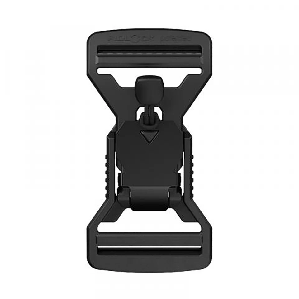 Fidlock V-Buckle 40 mm doble ajuste + lengüeta de tracción - V12407 (NEGRO)