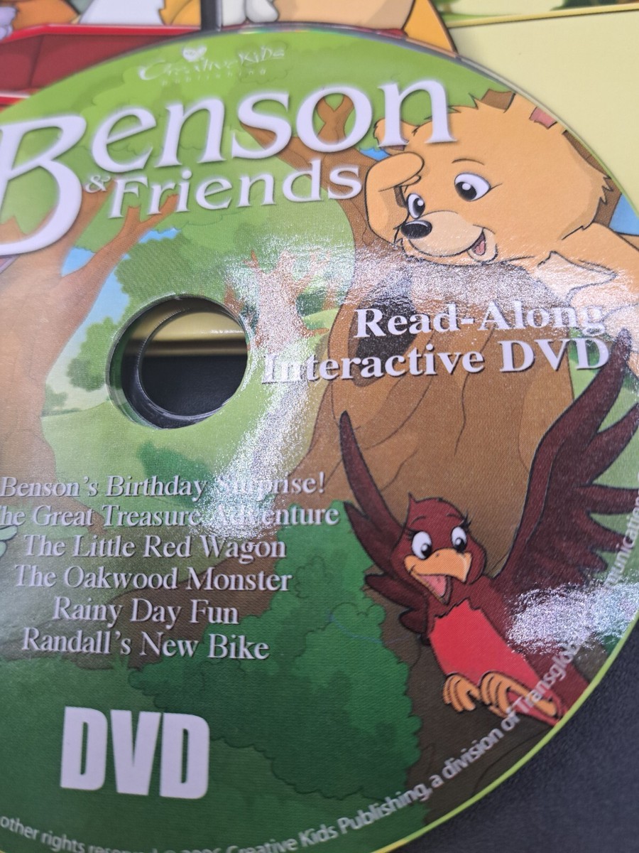 Creative kids storybook Set. 6 read along DVD and CD Tells