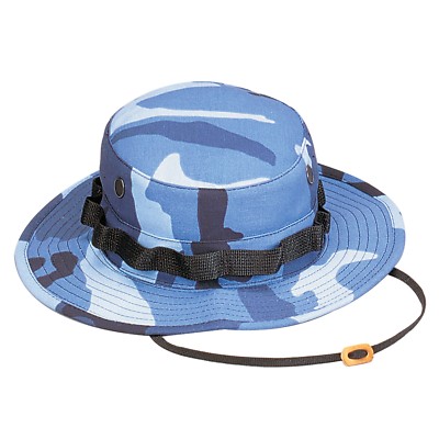 Ultra Force Blue Camouflage Military Camping Boonie Hat 5802 