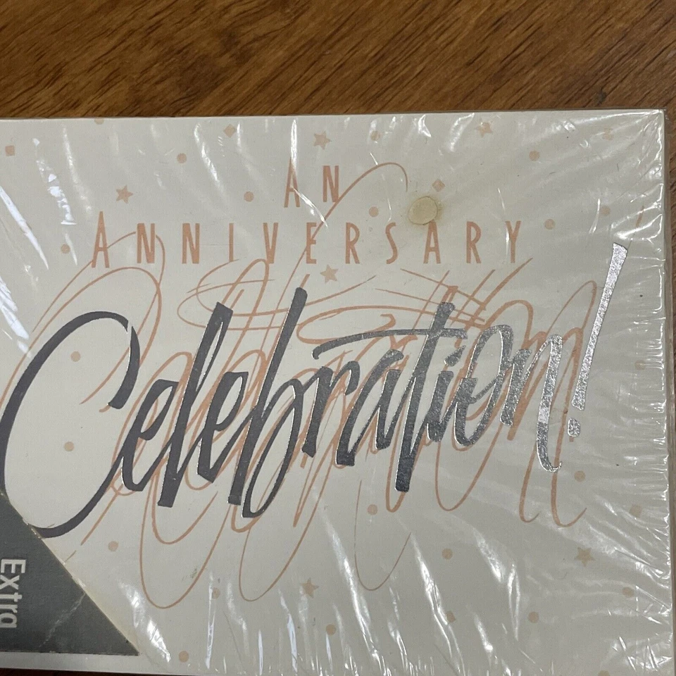 Nueva invitación vintage de celebración de aniversario 20 tarjetas y sobres Foto 3 de 4