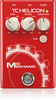 TC-Helicon MIC MECHANIC 2 Ultra-Simple Battery-Powered vocal effects Stompbox