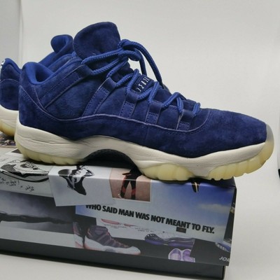 suede jordan 11 blue