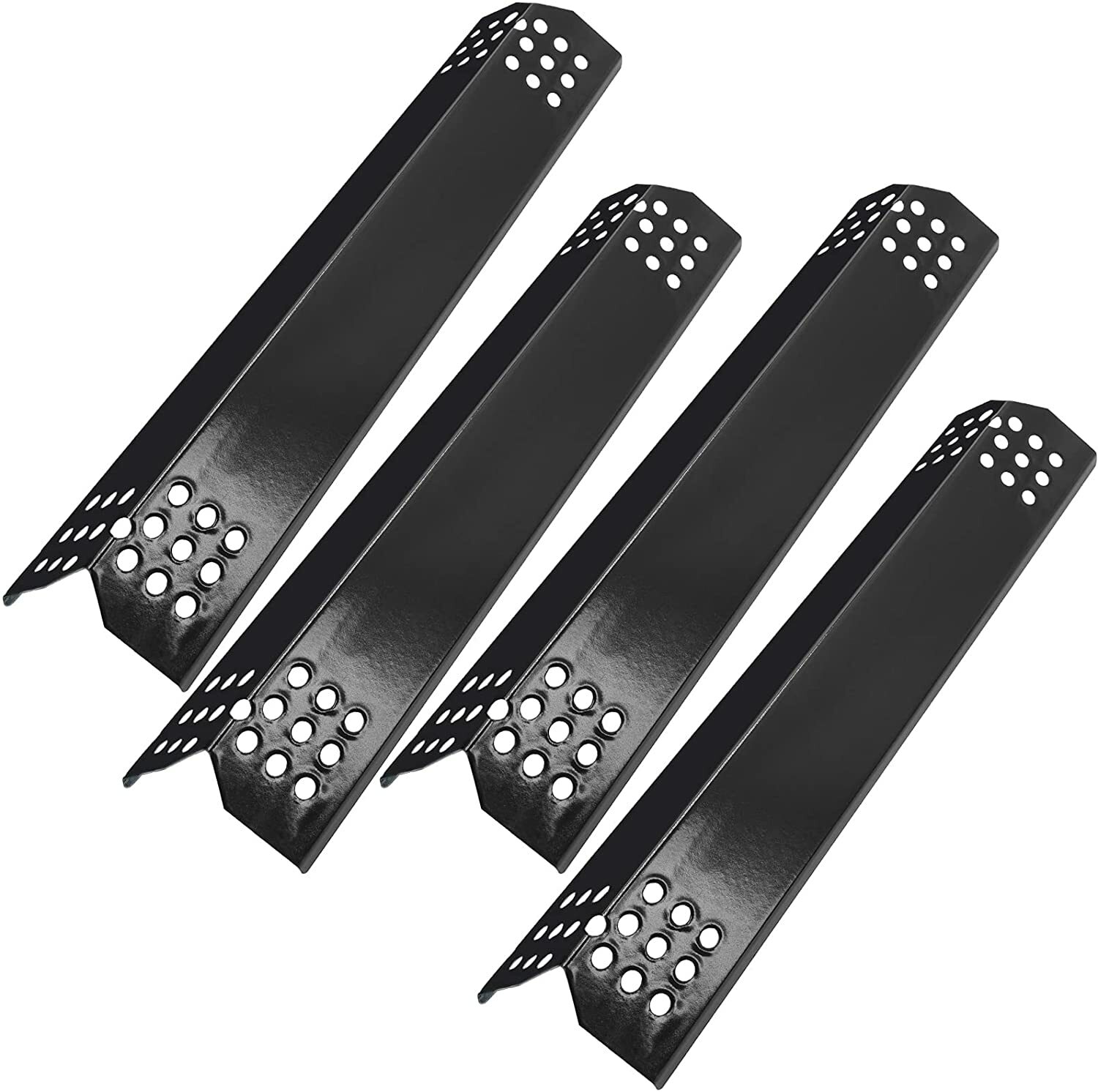 Grill Heat Plates 4Pack Flame Tamer Burner Cover Kit For Nexgrill Grillmaster eBay