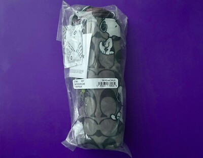 【COACH X PEANUTS】UVプロテクション ミニアンブレラ　スヌーピー NWT Coach X Peanuts UV Protection Mini Umbrella Signature