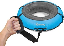 Bradley Colossal 60" Snow Tube with Slick, Heavy-Duty Bottom for Fast Sledding –