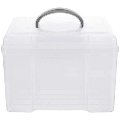 Photo Storage Box Multifunctional Sorting Storage Box Photo Case