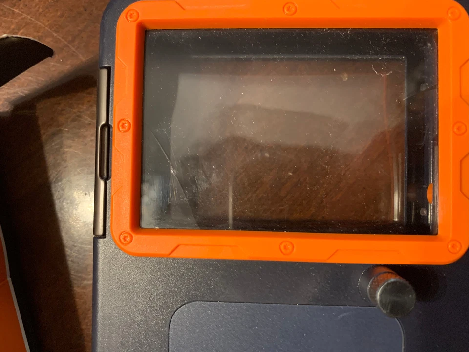 Shellbox Blue Orange Professional Apple Samsung 15M Water Proof Diving Case READ - Image 2 of 3