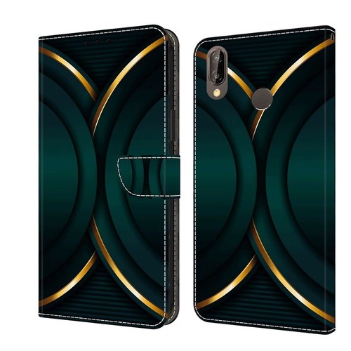 Painted Flip Card Wallet Stand Phone Case For Huawei Y5 Y6 Y7 2018 Honor 7A 8A - Picture 23 of 32