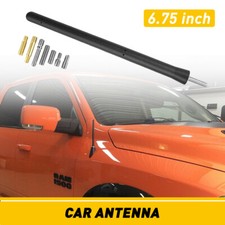 For Black Radio Stereo Rubber Roof Mount Van Aerial Antenna Mast Ariel Whip Wing