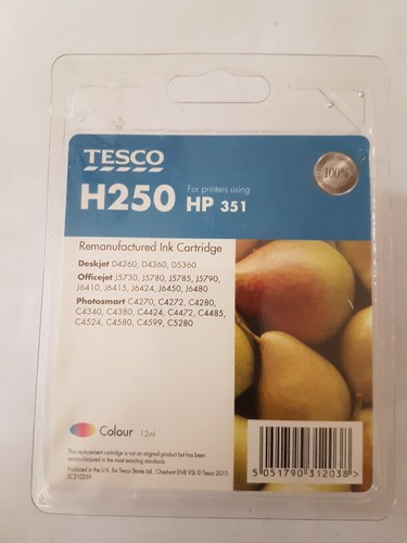 TESCO H250 COLOUR INK CARTRIDGE. FOR 
