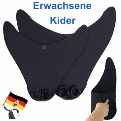 Meerjungfrau Flossen Monoflosse Kinder & Erwachsene Schwimmen Mermaid Flippers