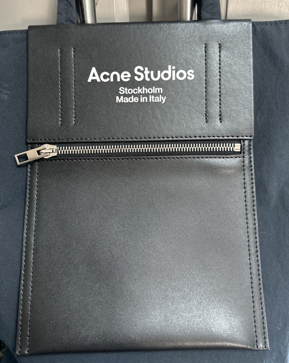 Acne Studios Papery Logo Printed Tote Bag | eBay Acne Studios Papery Logo Printed Tote Bag | eBay