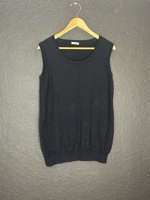 Akris Punto Knitted Wool Vest Women Size 12