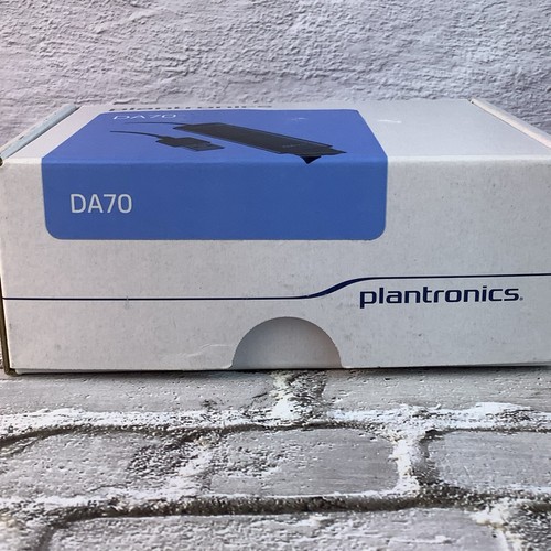 Plantronics DA 70 USB To QD Adapter Cable For-H & HW Series Headset*NEW IN BOX* - Picture 4 of 10