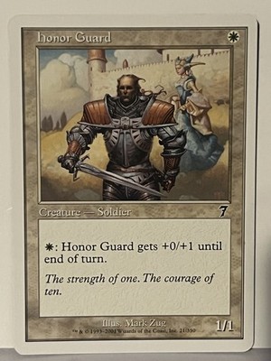 Honor Guard 21 7th Edition NM MTG Magic Fast Shipping